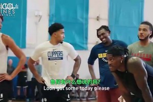 名场面！卢尼发言前被威少打断：你们都好好听，这家伙懂比赛